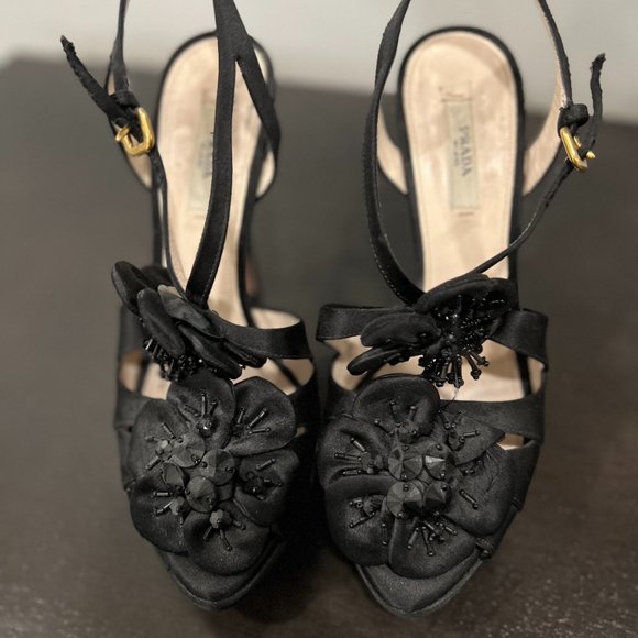 Prada Calzature Donna Heels Raso 1 - Picture 7 of 11